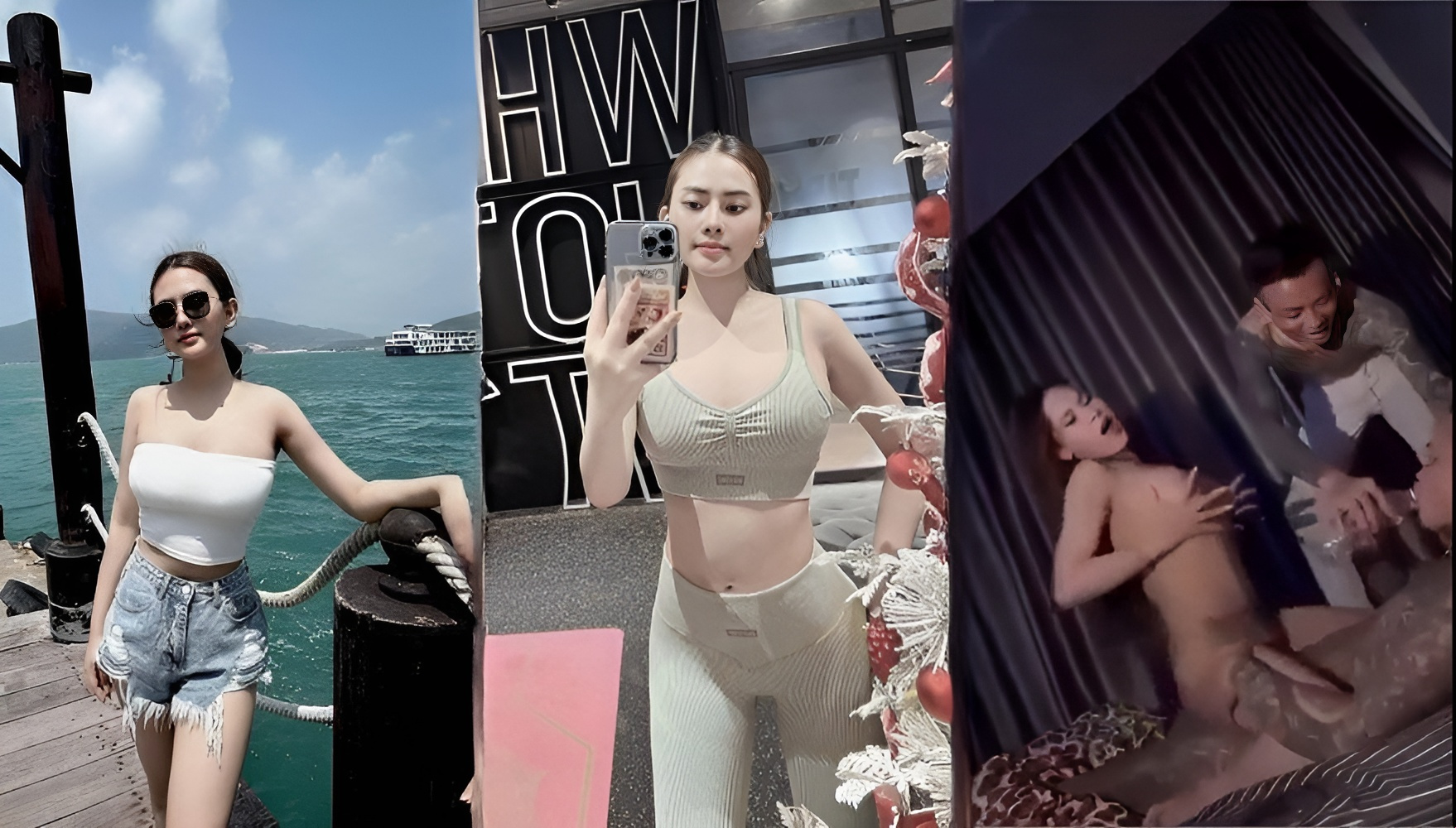 Garota gostosa Quynh e o marido de sua melhor amiga